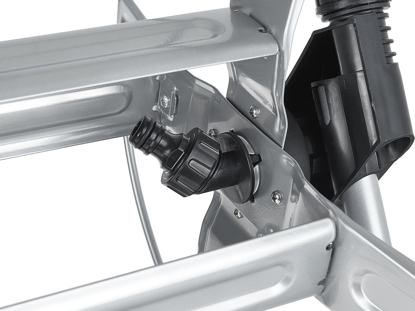 Carucior din metal pentru furtun de gradina Sky-Line, 1 / 2", 60 m, Geko G72967