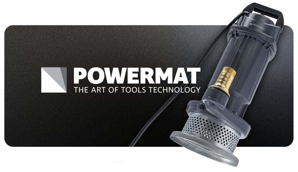 Pompa submersibila PM-PDWB-550T, 500 W, 7500 l / h, 1", cablu 10 m, Powermat PM1639