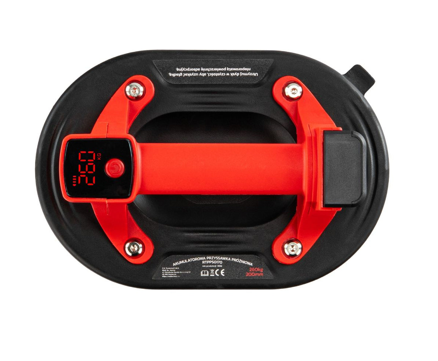 Ventuza pentru sticla cu acumulator, Red Technic RTPPS0170