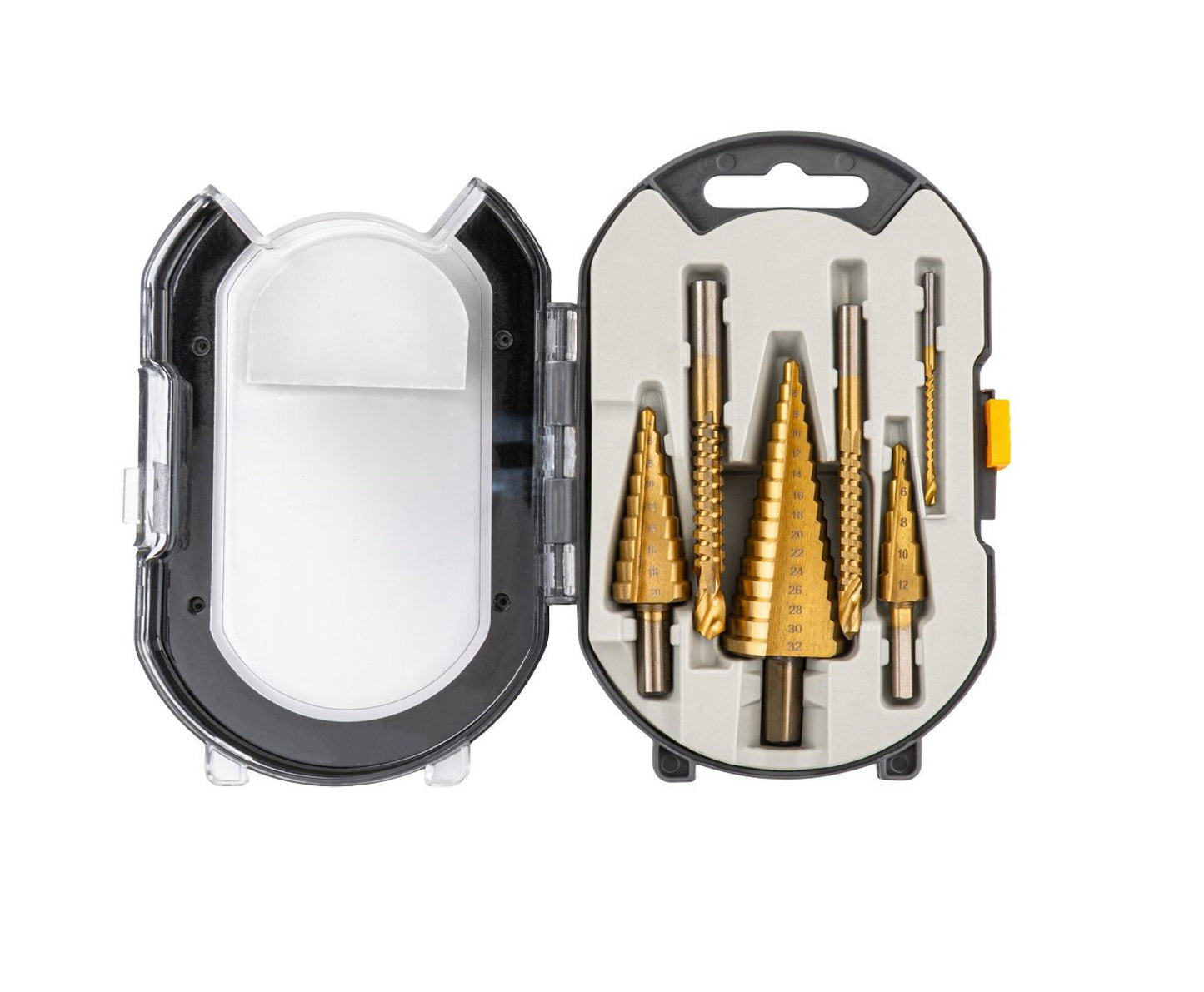 Set burghie conice HSS in trepte PM-ZWSF-6T, 4-30 mm, 6 bucati, Powermat PM1458