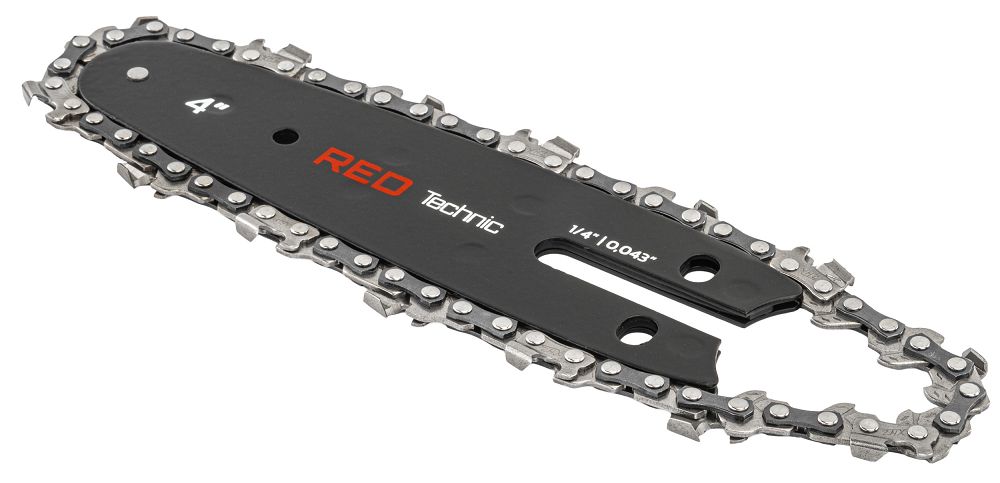 Lama de ghidaj cu lant pentru fierastrau electric, 4", Red Technic RTPR0161