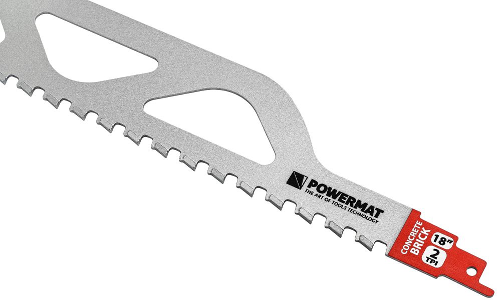 Lama pentru fierastrau sabie PM-BDP-455T, 455 x 50 mm, Powermat PM1394