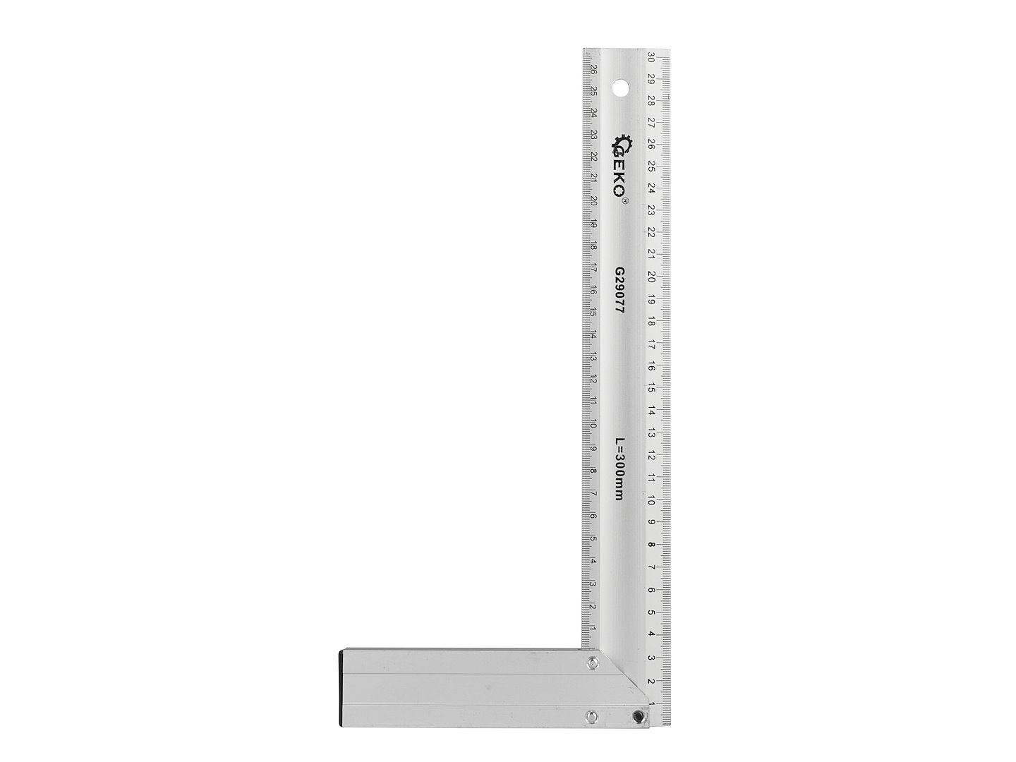 Echer de tamplarie din aluminiu, 300 mm, Geko G29077