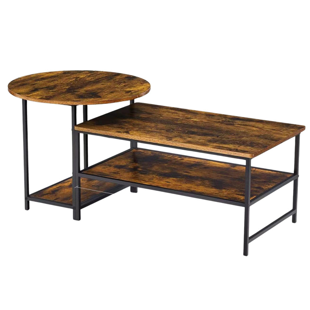 Set masute de cafea 2 in 1, 123x60x51cm, Lean 26622