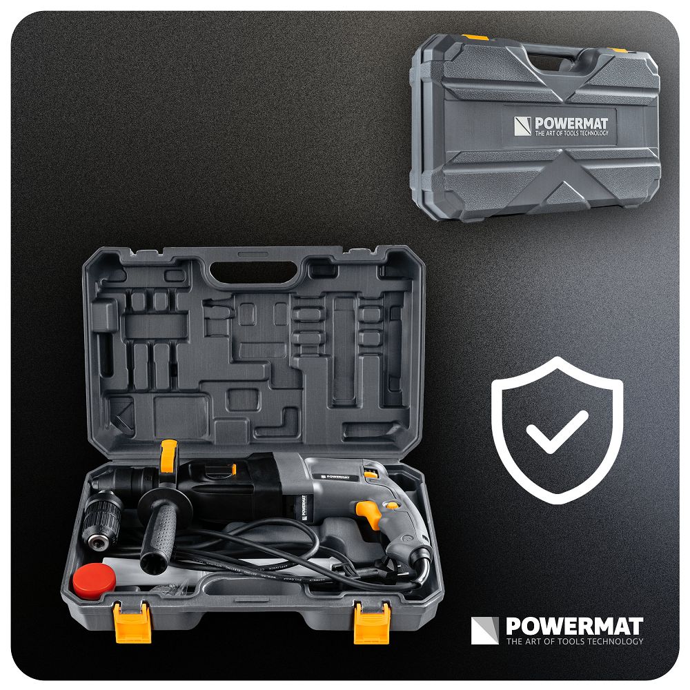 Ciocan rotopercutor PM-MWU-2600T, 2600 W, Powermat PM1511