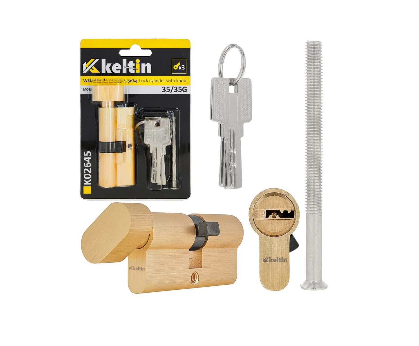 Butuc aluminiu, 35/35g, Keltin K02645