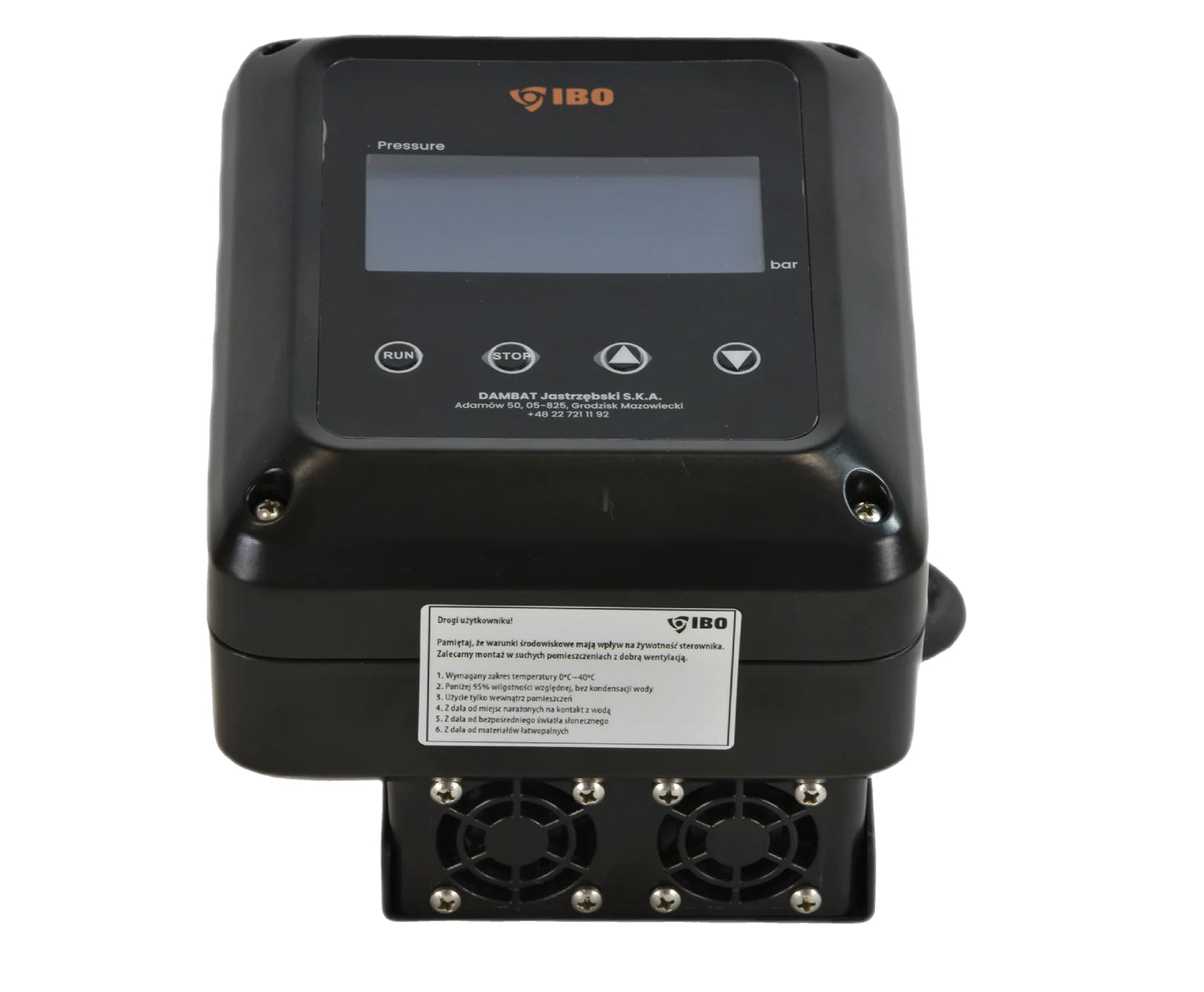 Invertor IVR-08 030T 0,37-2,2 kW, 400 V / 7 A, Ibo Dambat IB250252