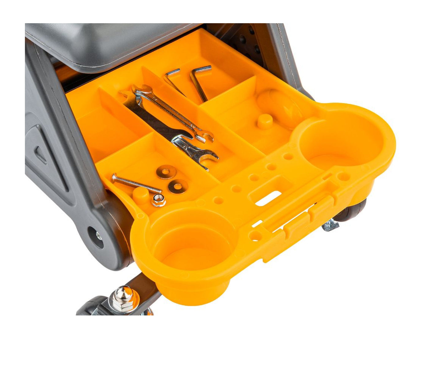 Scaun pentru atelier PM-SWA-200T, 46 × 25,5 cm, Powermat PM1454