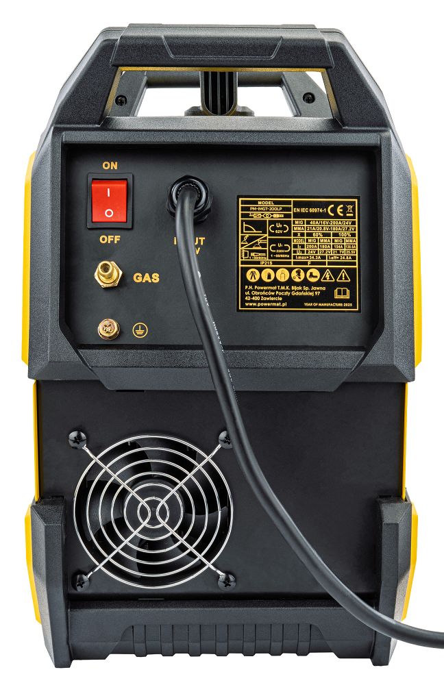 Aparat de sudura tip invertor migomat PM-IMGT-200LP, 200 A, Powermat PM1346