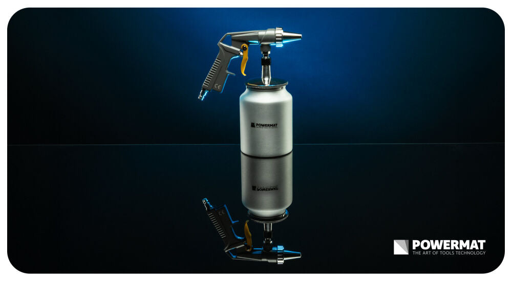 Pistol de sablare PM-PDPI-1T, 160 l / min, Powermat PM1551
