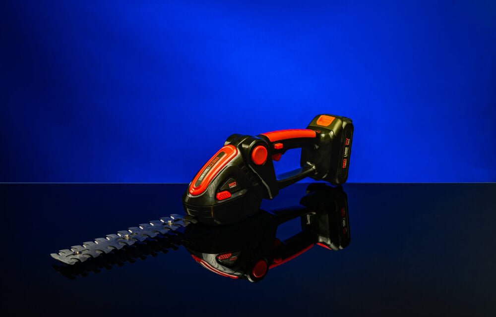 Foarfeca electrica pe acumulator pentru tuns iarba / arbusti, 21 V, Red Technic RTANTK0171