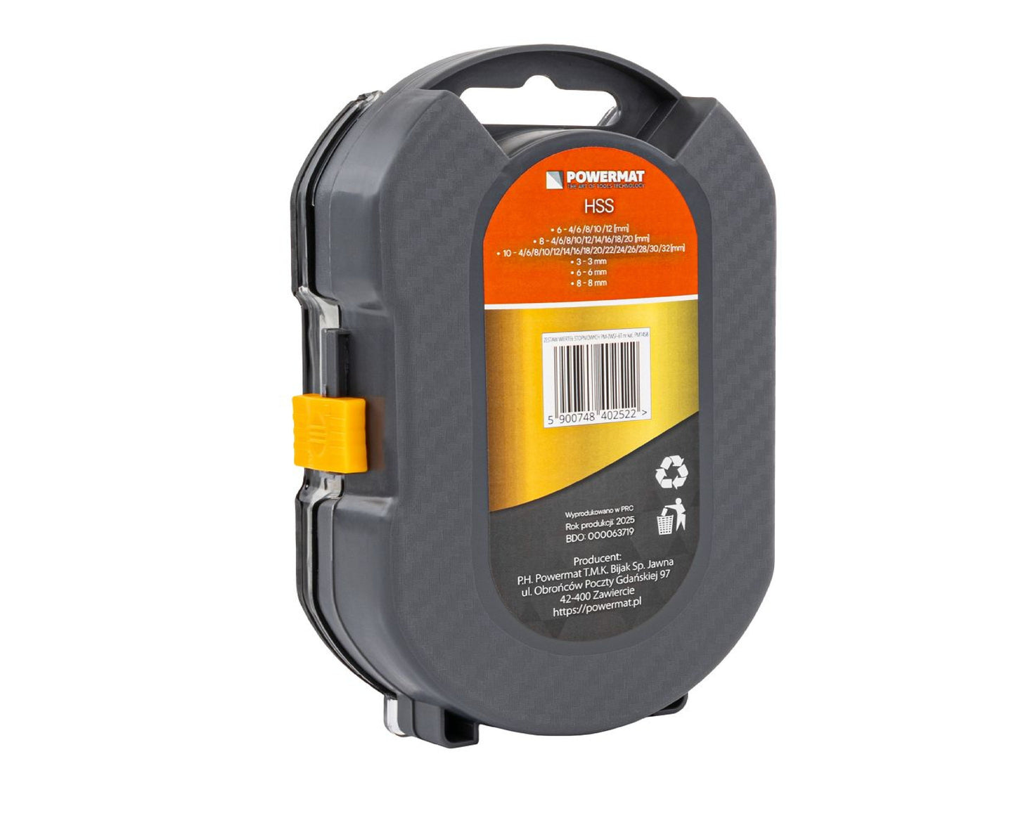 Set burghie conice HSS in trepte PM-ZWSF-6T, 4-30 mm, 6 bucati, Powermat PM1458