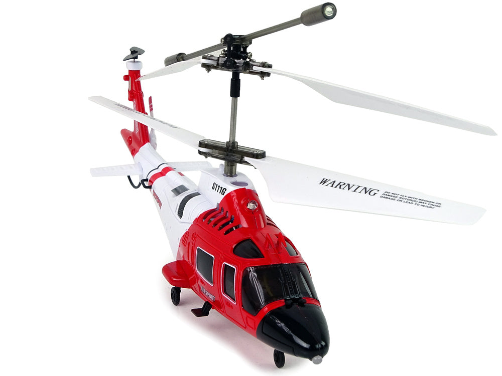 Elicopter cu telecomanda, 21.5 x 5 x 9.5 cm, multicolor, Lean 12650