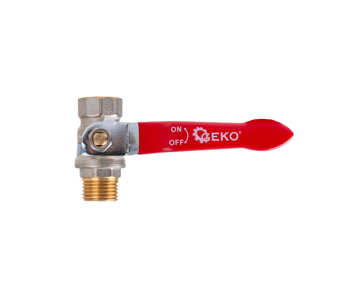 Robinet cu bila 1/2" WZ DN15 cu garnitura de etansare, Geko G70220