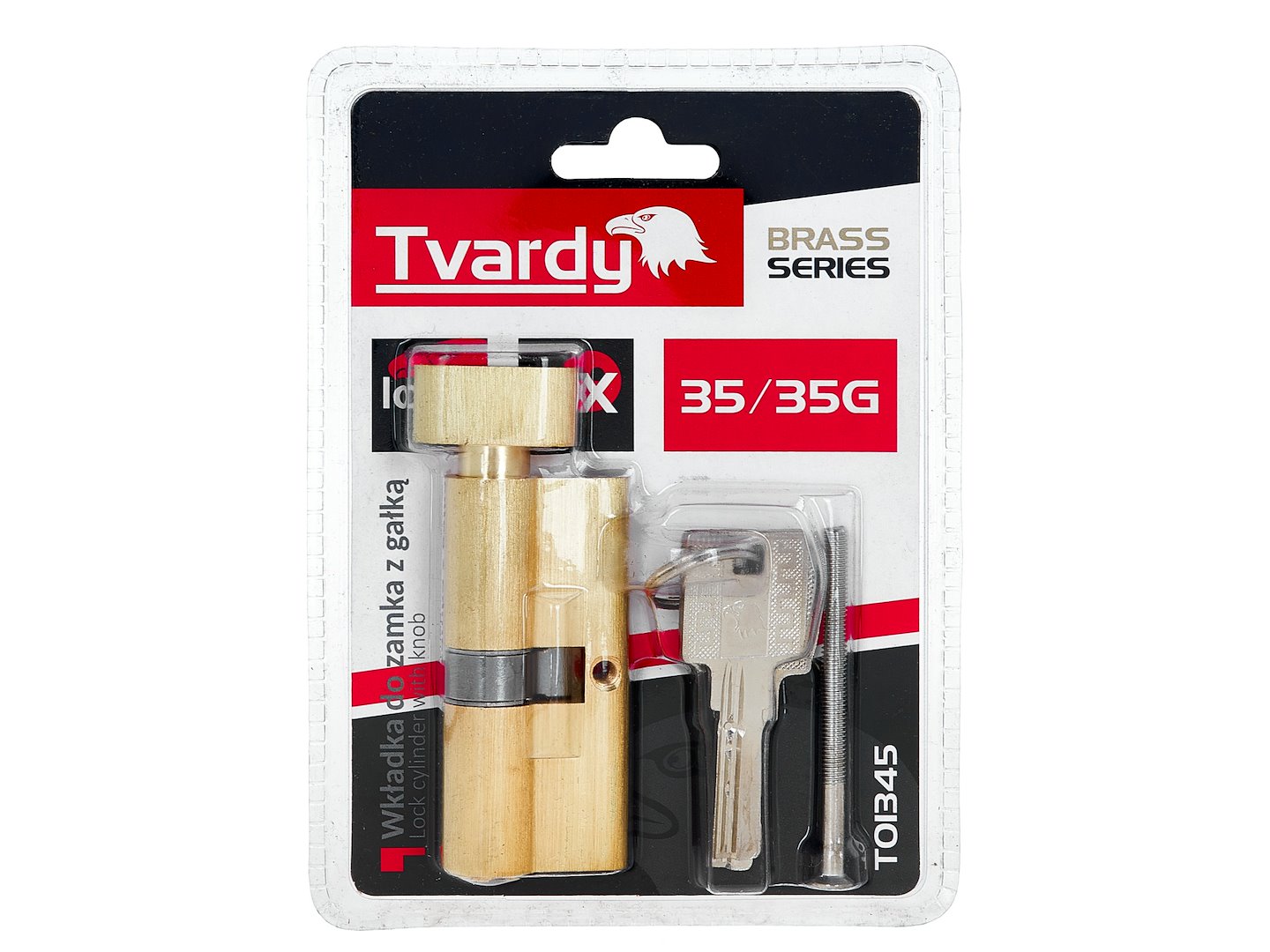 Butuc aluminiu Brass, 35/35g, Tvardy T01345