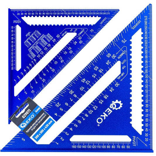 Echer pentru tamplarie si constructii, 300 mm x 300 x 430 mm, Geko G29071