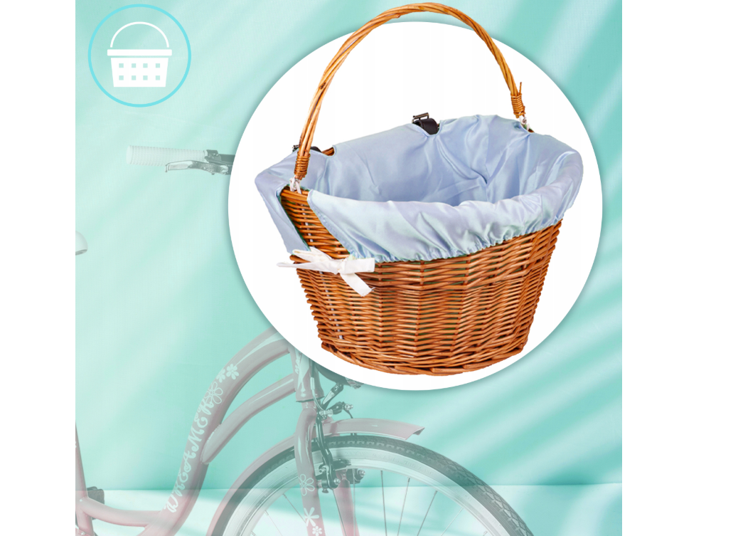Bicicleta de oras pentru femei cu cos, diametru roata 28", diametru cadru 18", roz lapte, MalTrack 110675