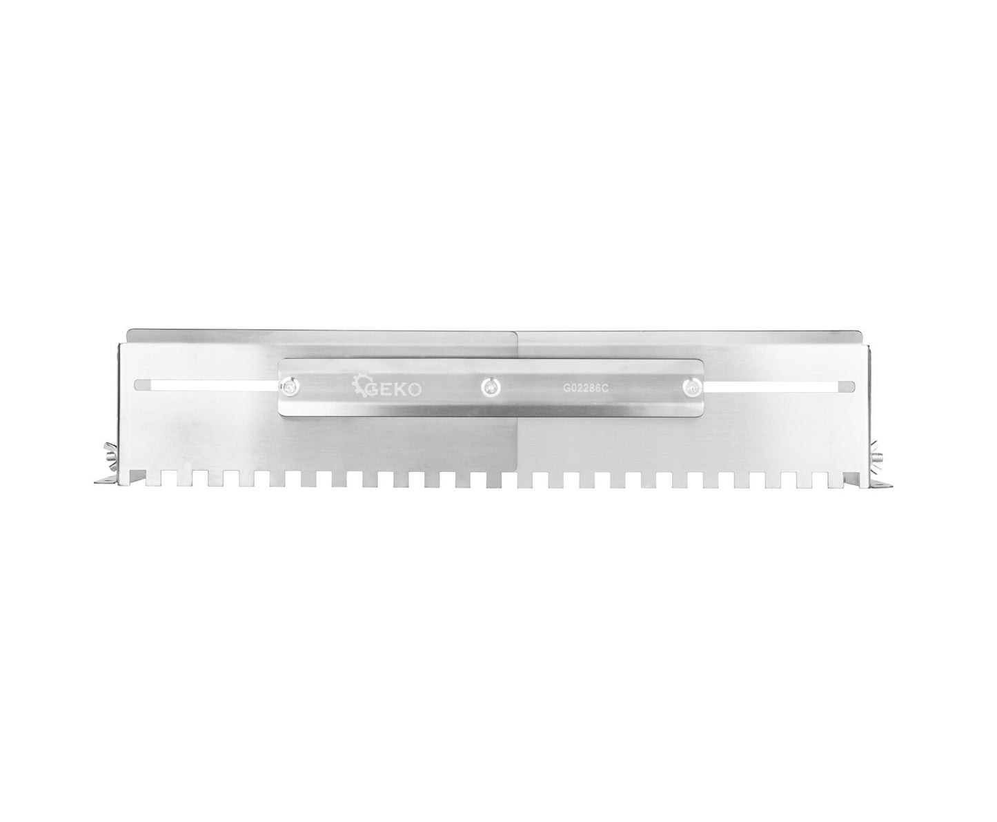 Distribuitor reglabil pentru adeziv, 345–585 mm, dinti 12 × 12 mm, Geko G02286C