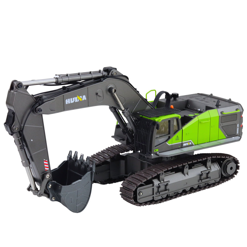 Utilaj de constructie de jucarie Huina R/C, 1:14, verde, Lean 14018