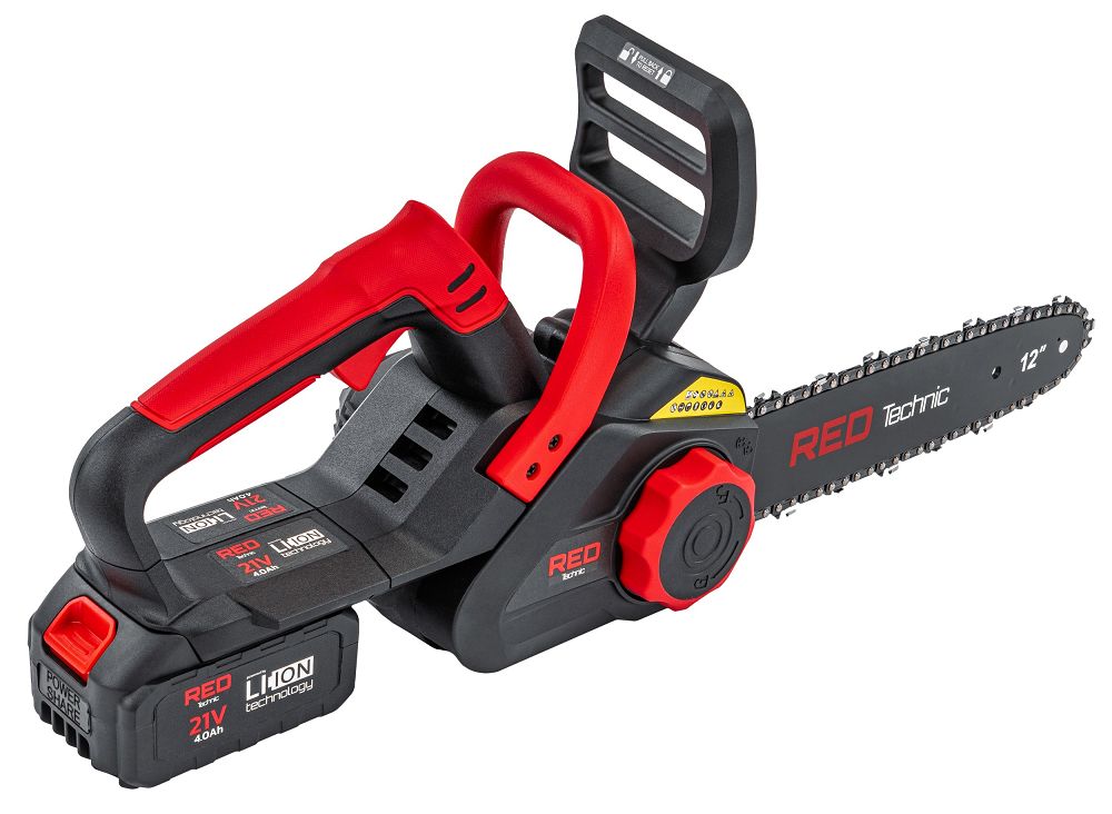 Drujba electrica pe acumulator, 4 Ah, 350 W, Red Technic RTPAK0124