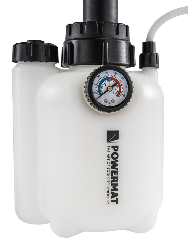 Kit aerare si inlocuire lichid frana PM-ZPUH-1T, 3 l / 1 l, Powermat PM1594