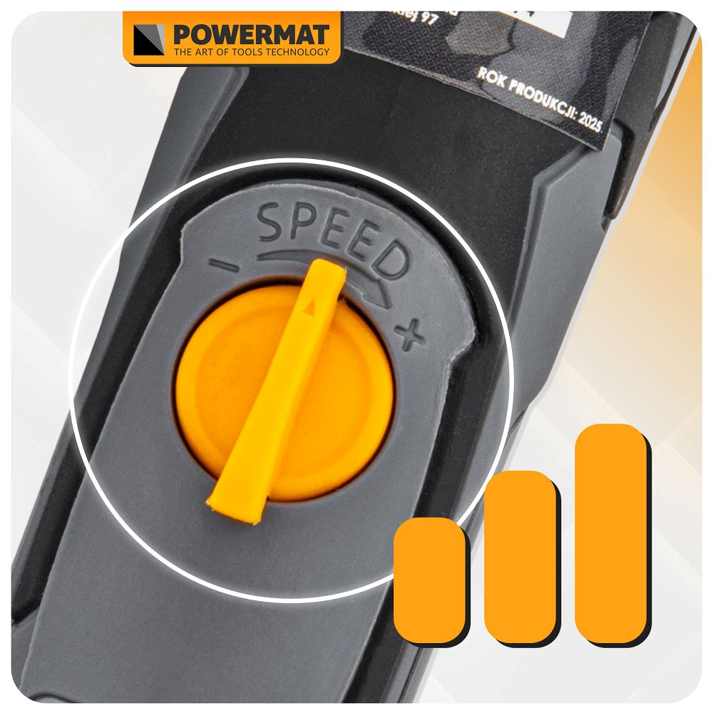 Polizor drept pneumatic PM-PSPR-25T, Powermat PM1376