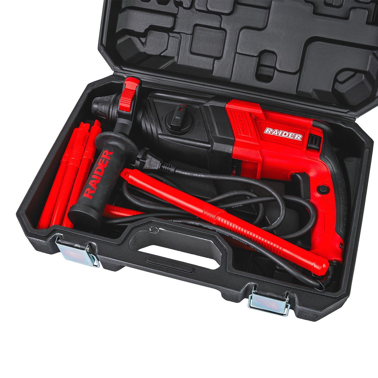 Ciocan rotopercutor RD-HD62, 800 W, 26 mm, 2.8 J, 4 functii, Raider 013131