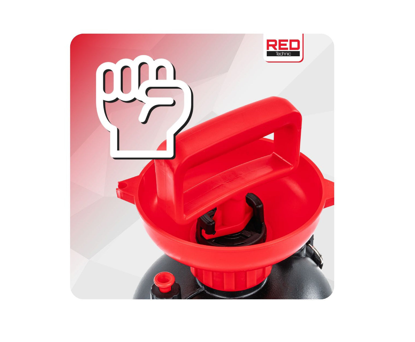 Pulverizator de gradina, 5 l, Red Technic RTOC0158