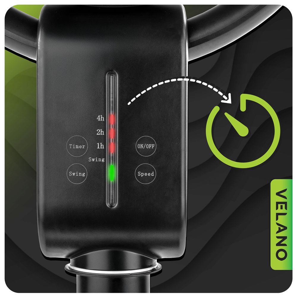 Ventilator de podea cu telecomanda Velano, 50 W, Powermat VELWEP0014