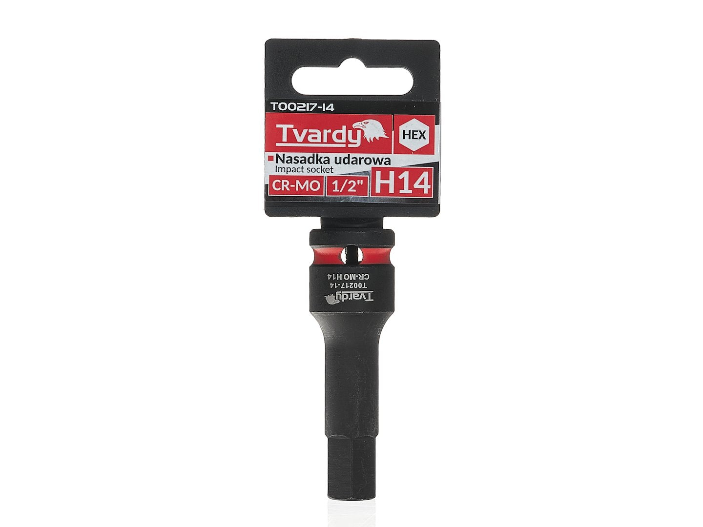 Cheie tubulara de impact HEX 1 / 2", H14, Cr-Mo, Tvardy T00217-14