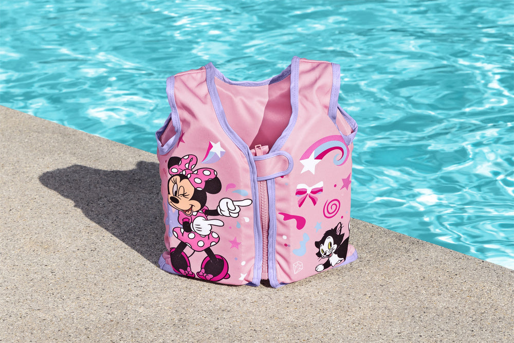 Vesta inot gonflabila Bestway Minnie Mouse, S/M, roz, Lean 12446