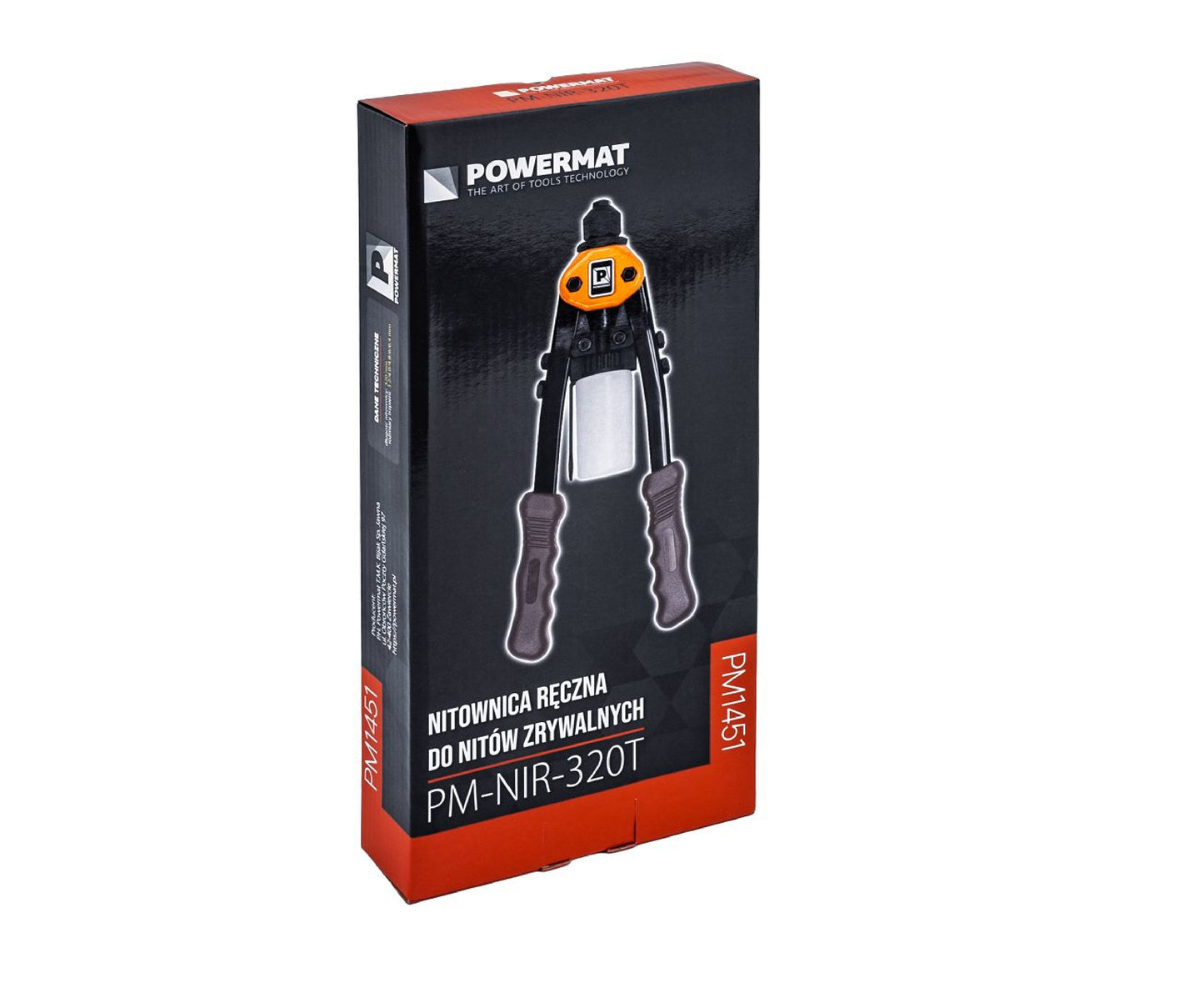 Cleste nituire PM-NIR-320T, 320 mm, 3.2-6.4 mm, Powermat PM1451