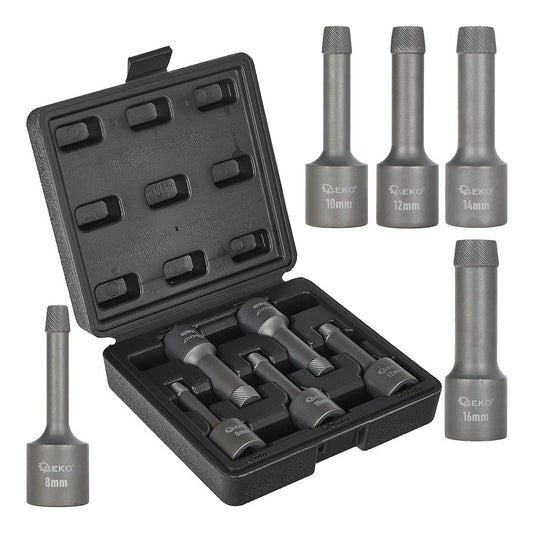Set extractoare prezoane, 1 / 2" SNCM+V, 5 bucati, Geko G30044