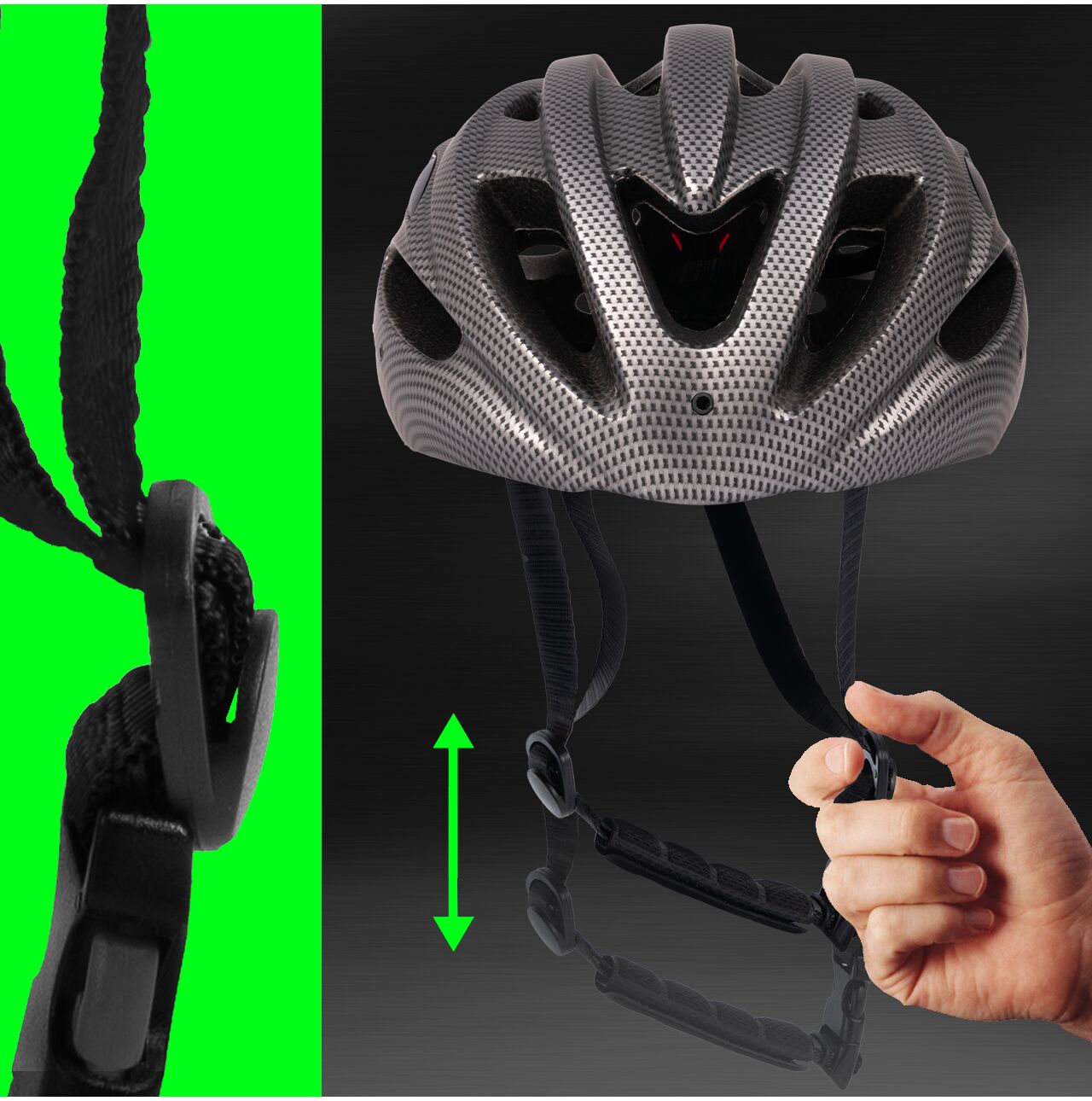 Casca de bicicleta sport pentru adulti, 58-61 cm, gri, MalTrack 112823