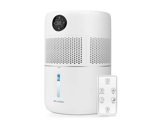 Umidificator de aer cu functie de ionizare, difuzor de aromaterapie si telecomanda, temporizator, 400 ml / h, 8 W, MalTec 113477