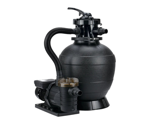Pompa filtrare nisip pentru piscina Swimbox 4003, 165 l / min, 0.4 kW, 230 V, rezervor filtrare 30 l, Ibo Dambat IB260886
