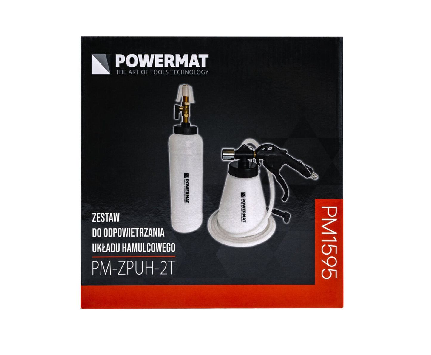 Kit aerare si inlocuire lichid frana PM-ZPUH-2T, 0.71 1 / 1 l, Powermat PM1595