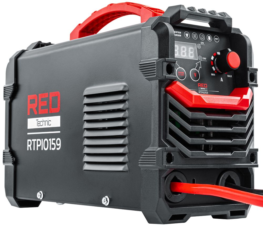 Redresor tip invertor cu afisaj LCD, 600 A, Red Technic RTPI0169