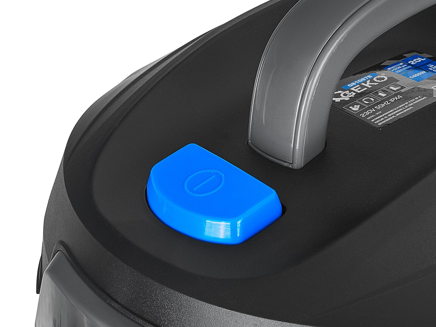 Aspirator cu functie de spalare Inox, 1400 W, 20 l, Geko G81087B
