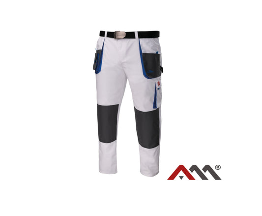 Pantaloni de lucru din bumbac si poliester, 10 buzunare functionale, marimea 64, Artmas ART410825