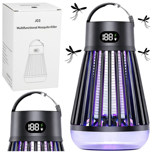 Lampa electrica anti-tantari, lumina UV, negru, Lean 28881