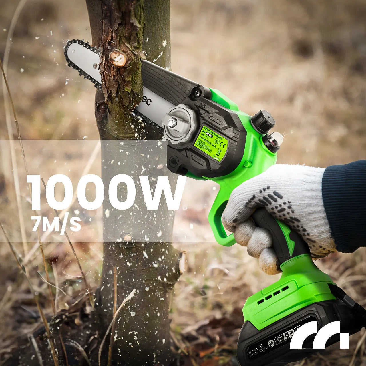 Mini fierastrau cu acumulator MasterCut 1000 W, MalTec 112483