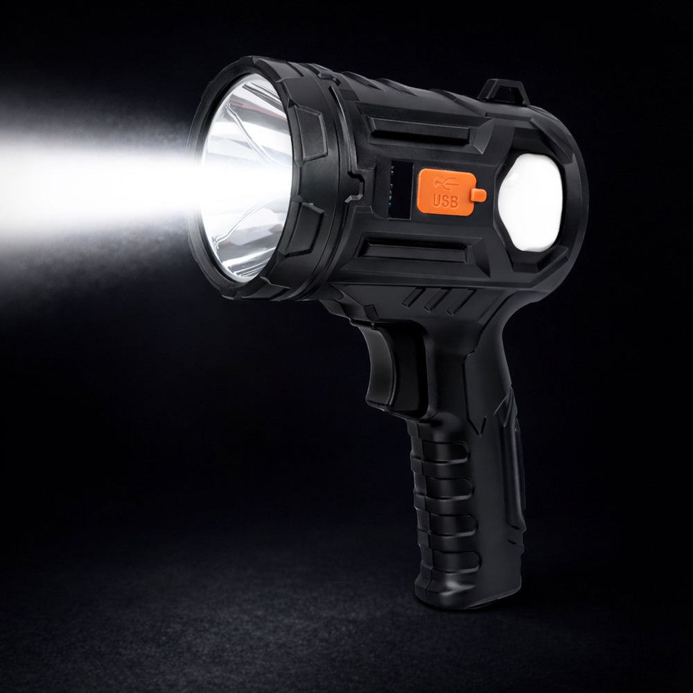 Lanterna LED puternica, cu 6 moduri, 19 cm, Lean 27711