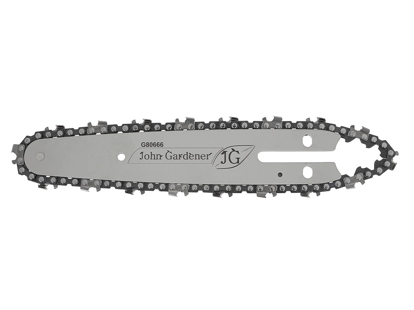 Fierastrau cu lant cu acumulator si brat telescopic, 1.65 - 2.50 m, 2 x 2 Ah, 21 V, John Gardener G80666