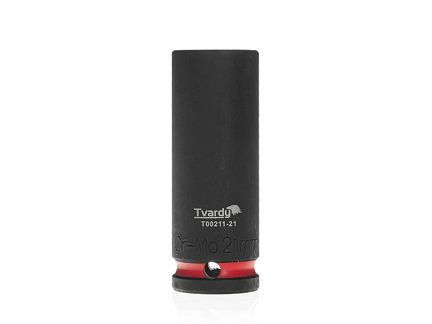 Cheie tubulara de impact lunga in 6 puncte 1 / 2", 21 mm, Cr-Mo, Tvardy T00211-21