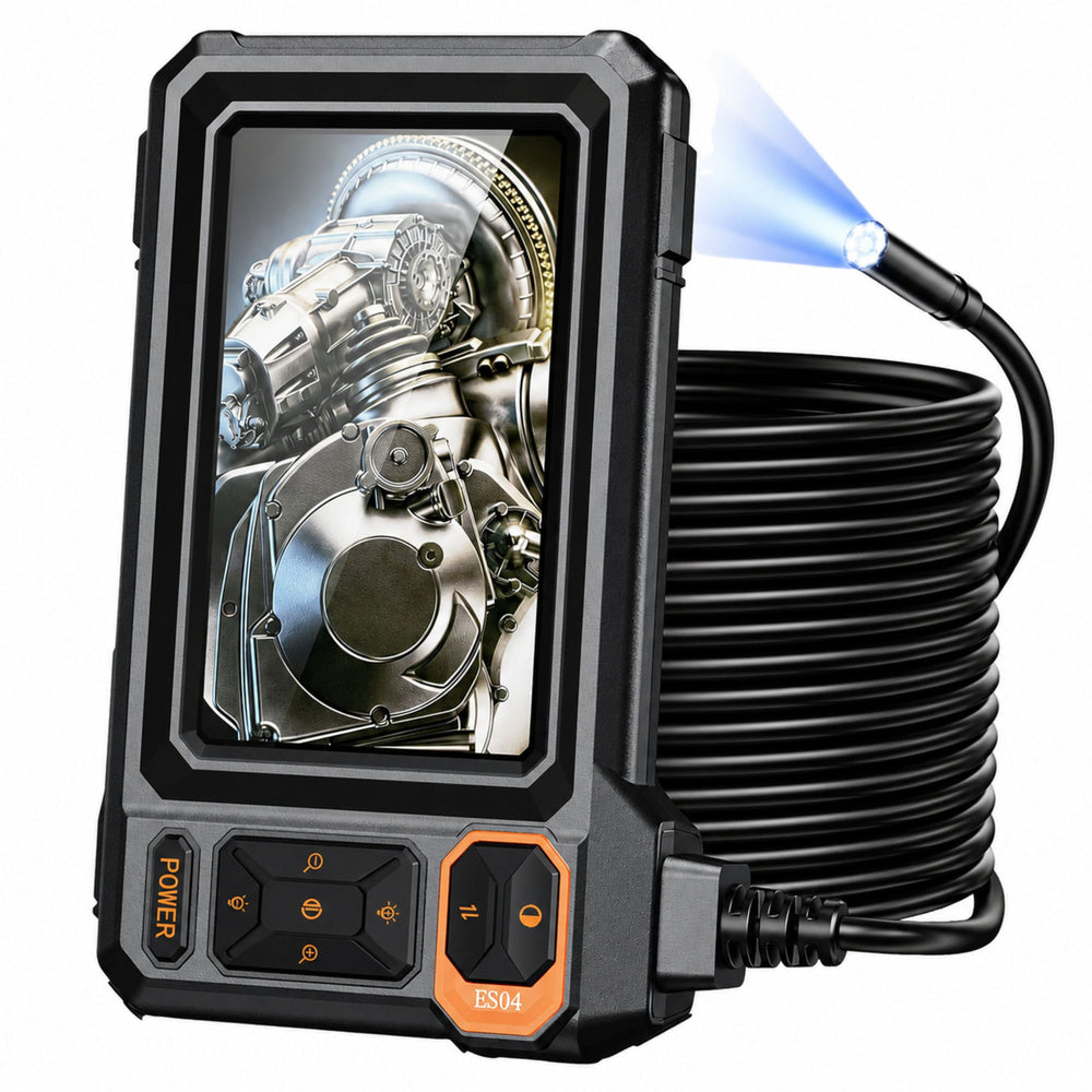 Camera de inspectie endoscopica, cu fir, 8 LED-uri, LCD 4.3'', IP67, Lean 29293