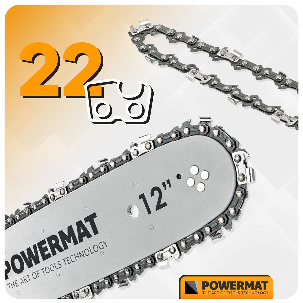 Set lama ghidaj cu 2 lanturi PM-PR-12.45.2M, Powermat PM1453