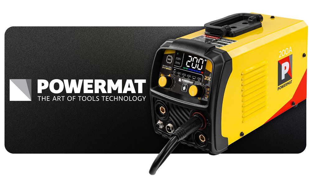 Aparat de sudura tip invertor MIG / MAG PM-PAS-200L, 200 A, Powermat PM1556