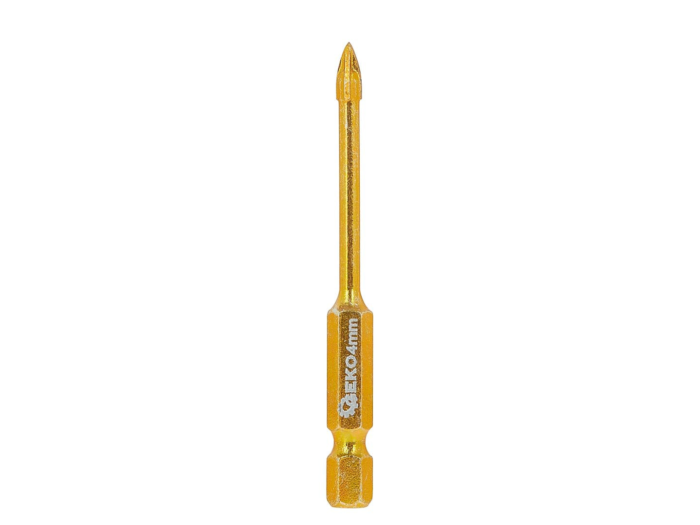 Burghiu pentru sticla si ceramica HEX, 4 mm, Geko G39701D