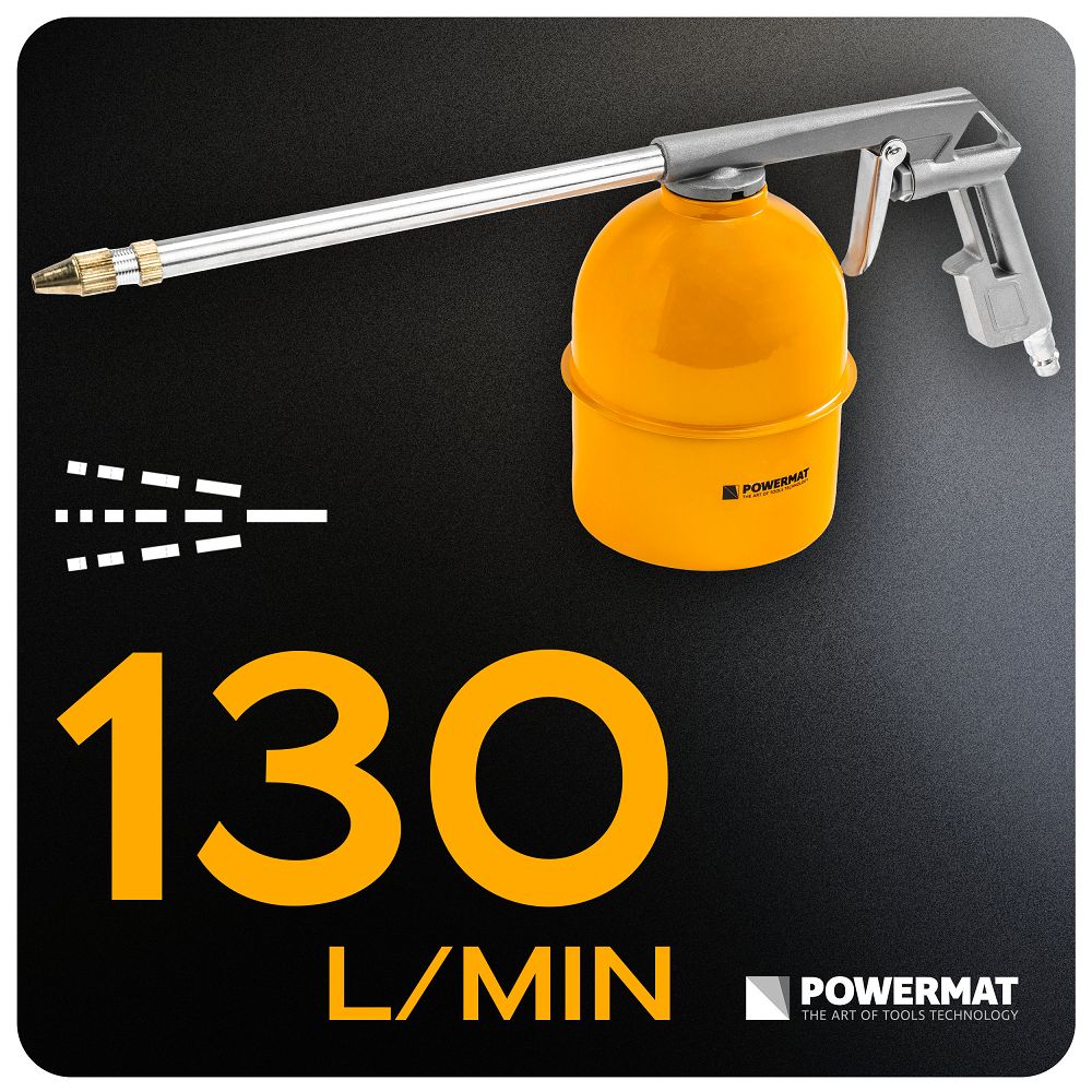 Pistol pentru gresare PM-PDR-210T, 0.85 l, Powermat PM1476